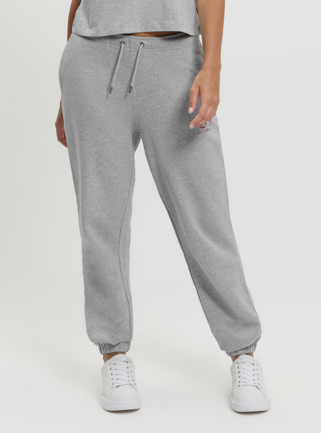GUESS Jeans Grey Iconic Fleece Pants