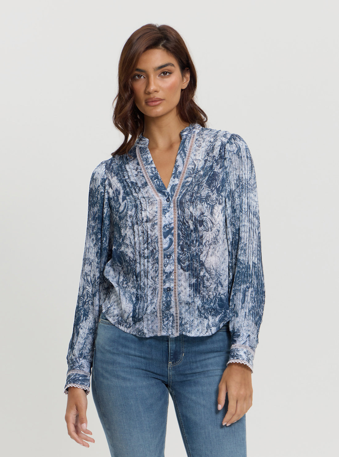 Blue Josette Blouse
