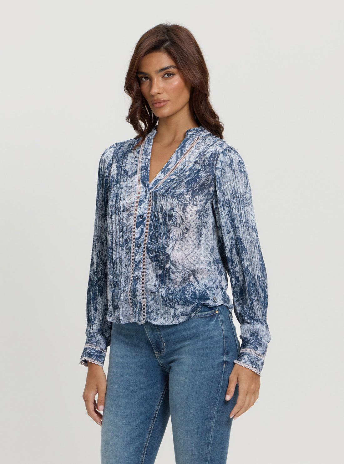 Blue Josette Blouse