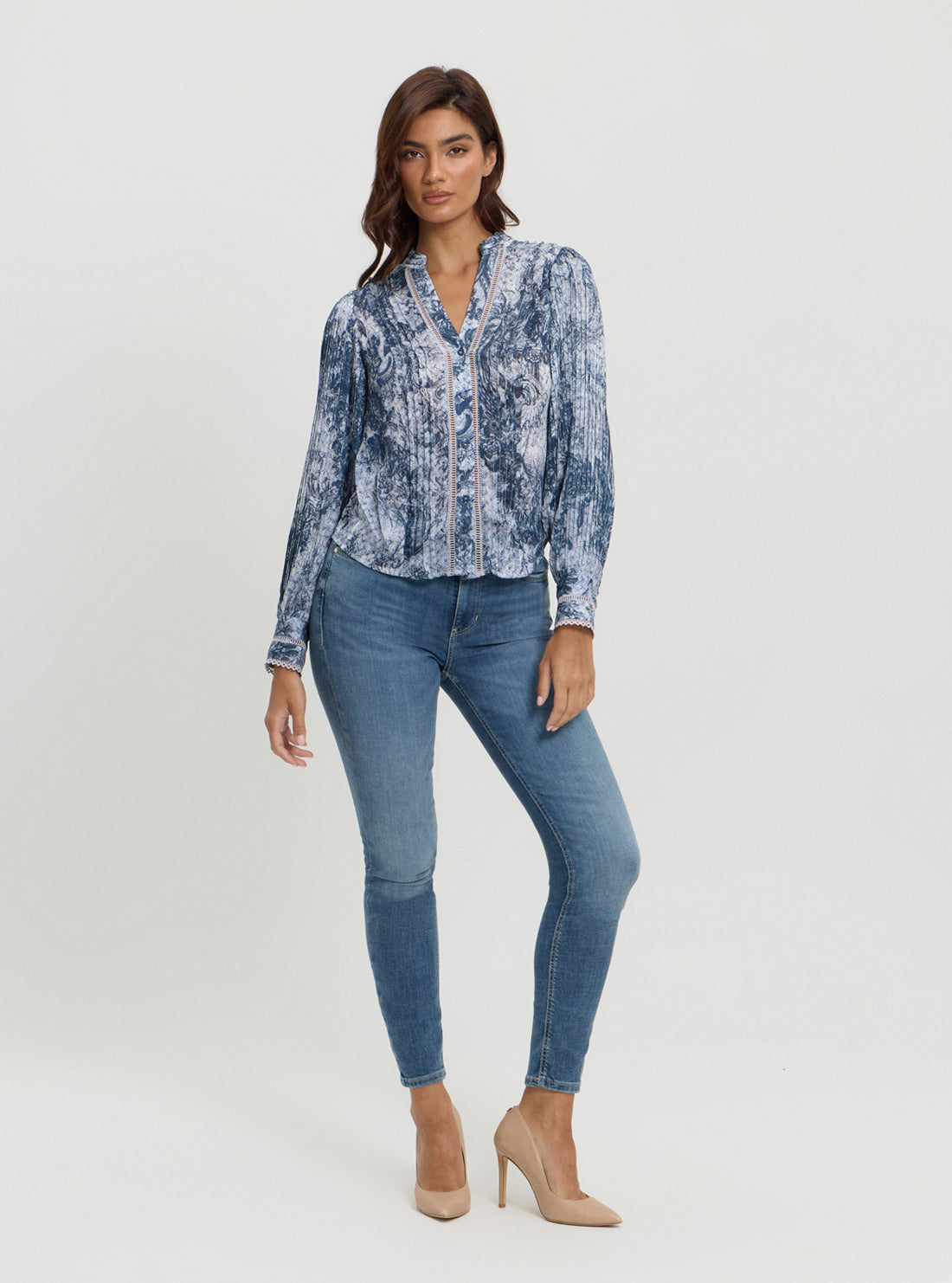 Blue Josette Blouse