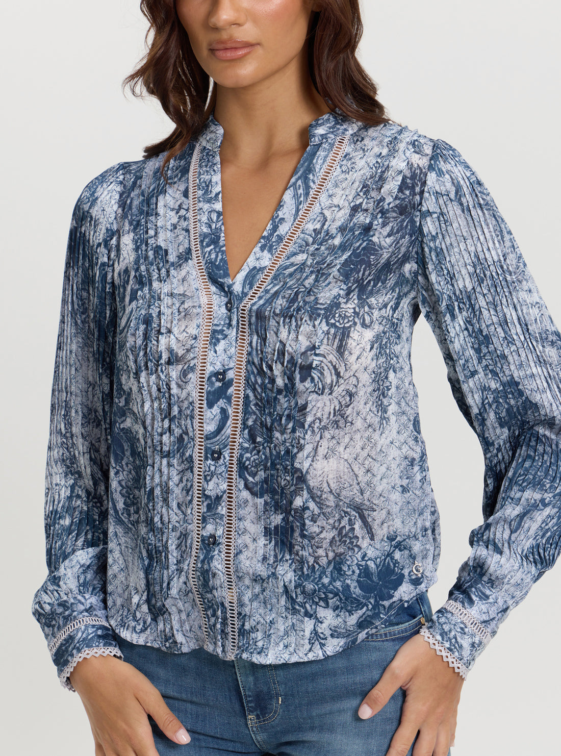 Blue Josette Blouse
