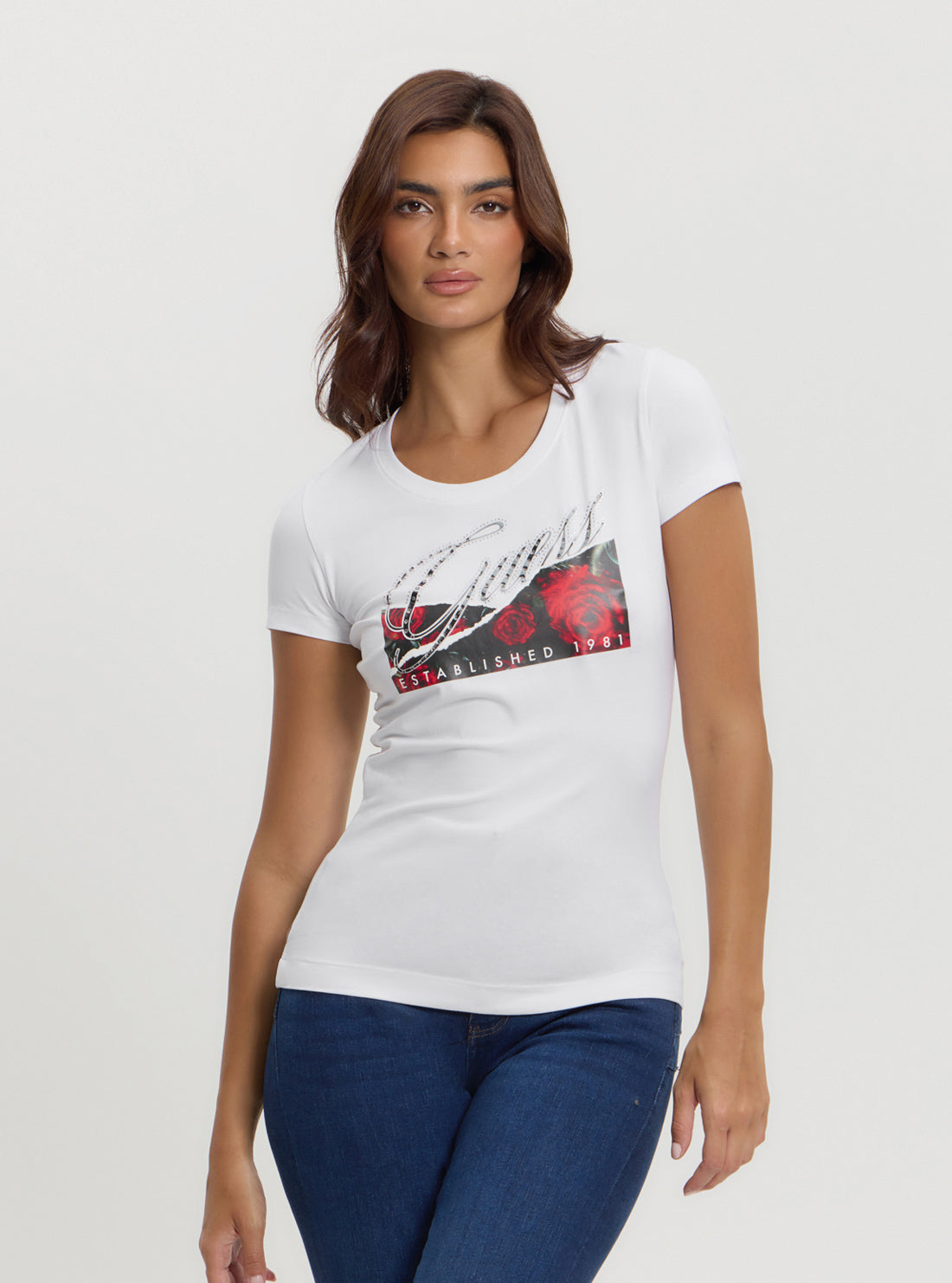 Eco White Roses T-Shirt