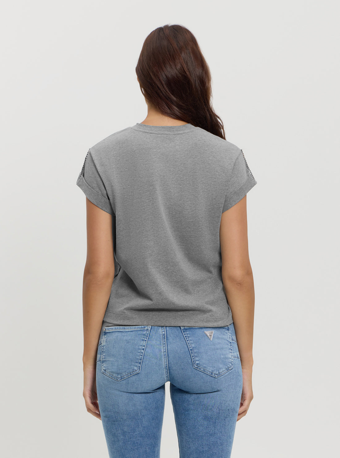 Eco Grey Strass T-Shirt
