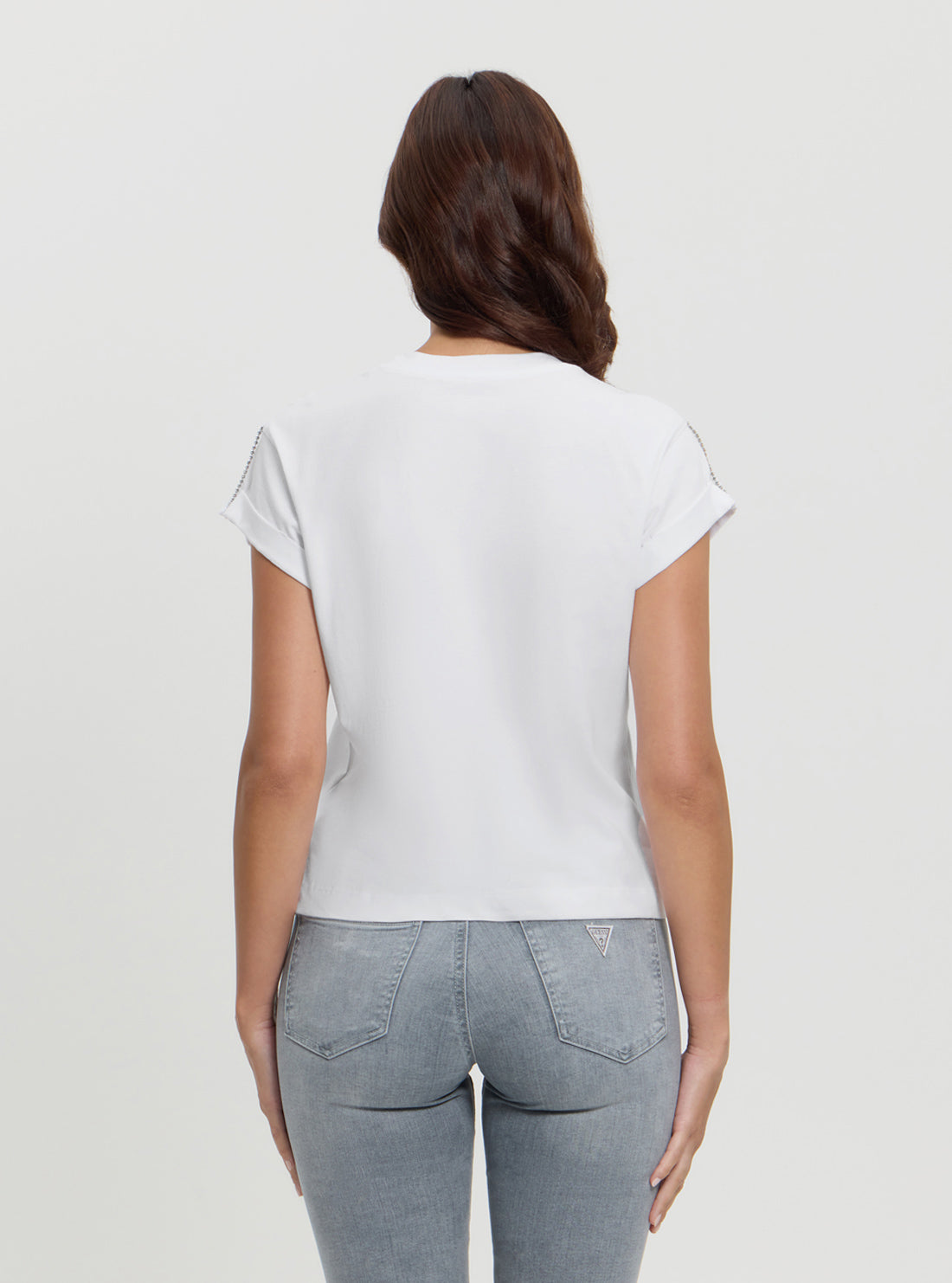 Eco White Strass T-Shirt