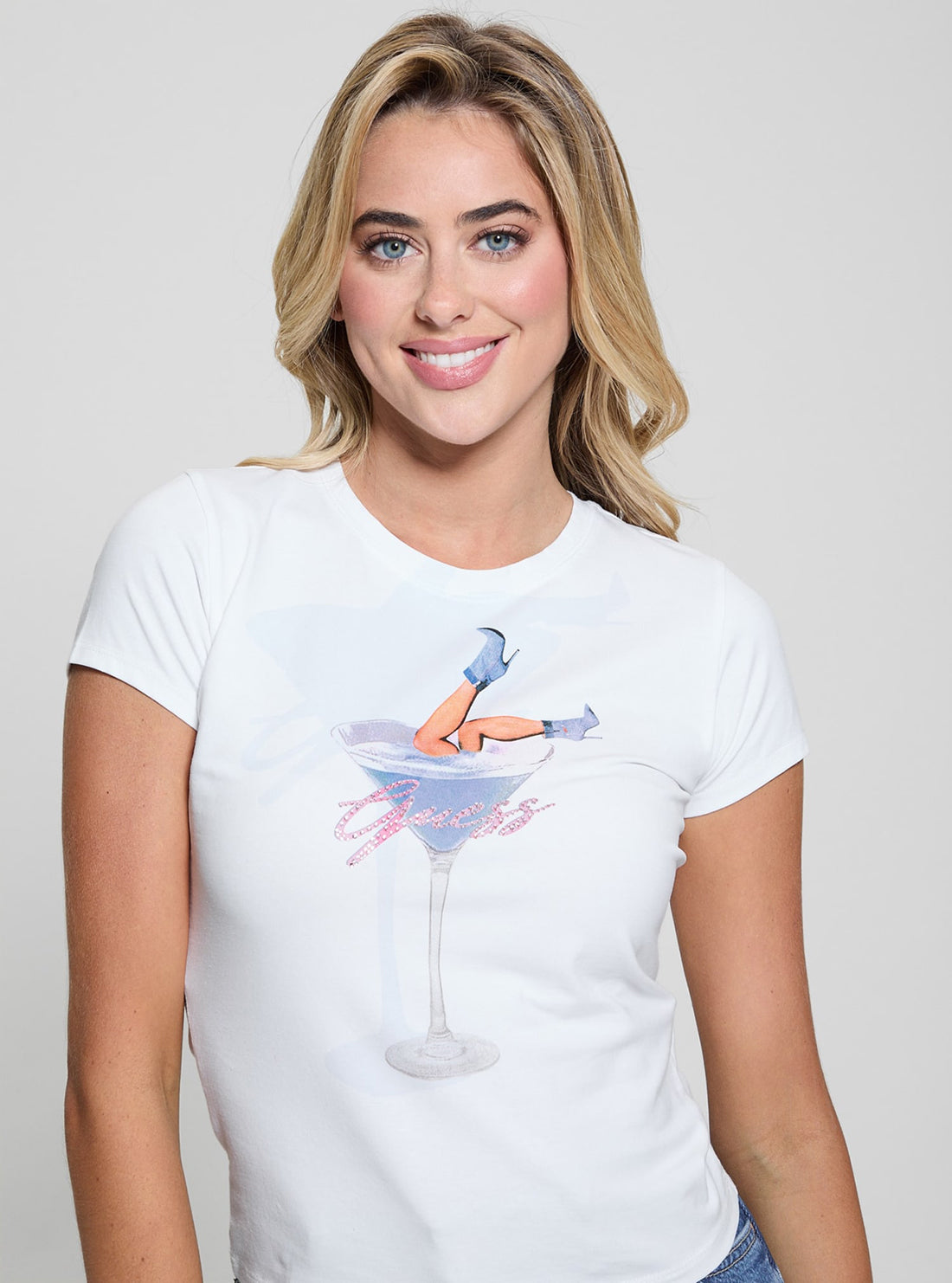 White Tini Boots R5 T-Shirt