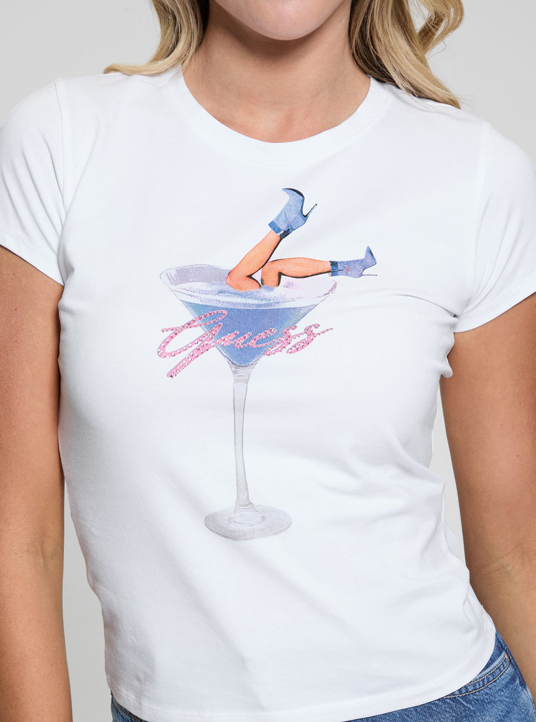 White Tini Boots R5 T-Shirt