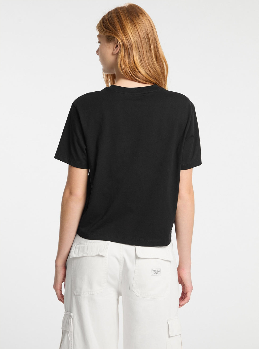 Guess Jeans Black Logo T-Shirt