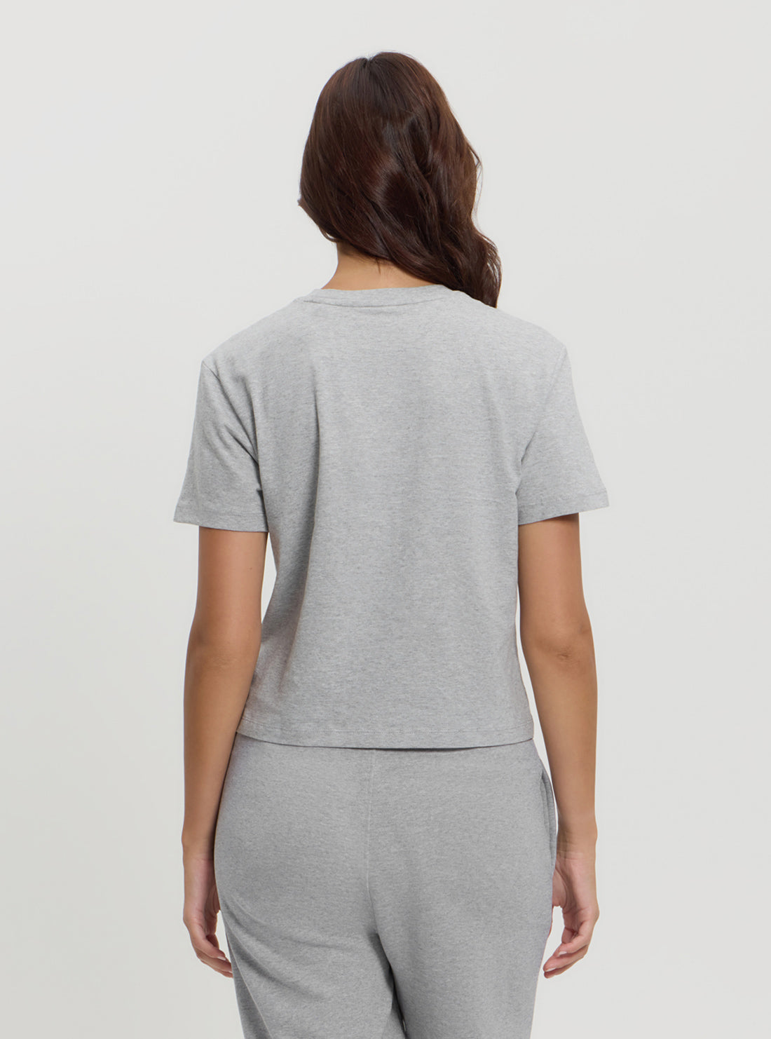 Guess Jeans Grey Boxy T-Shirt