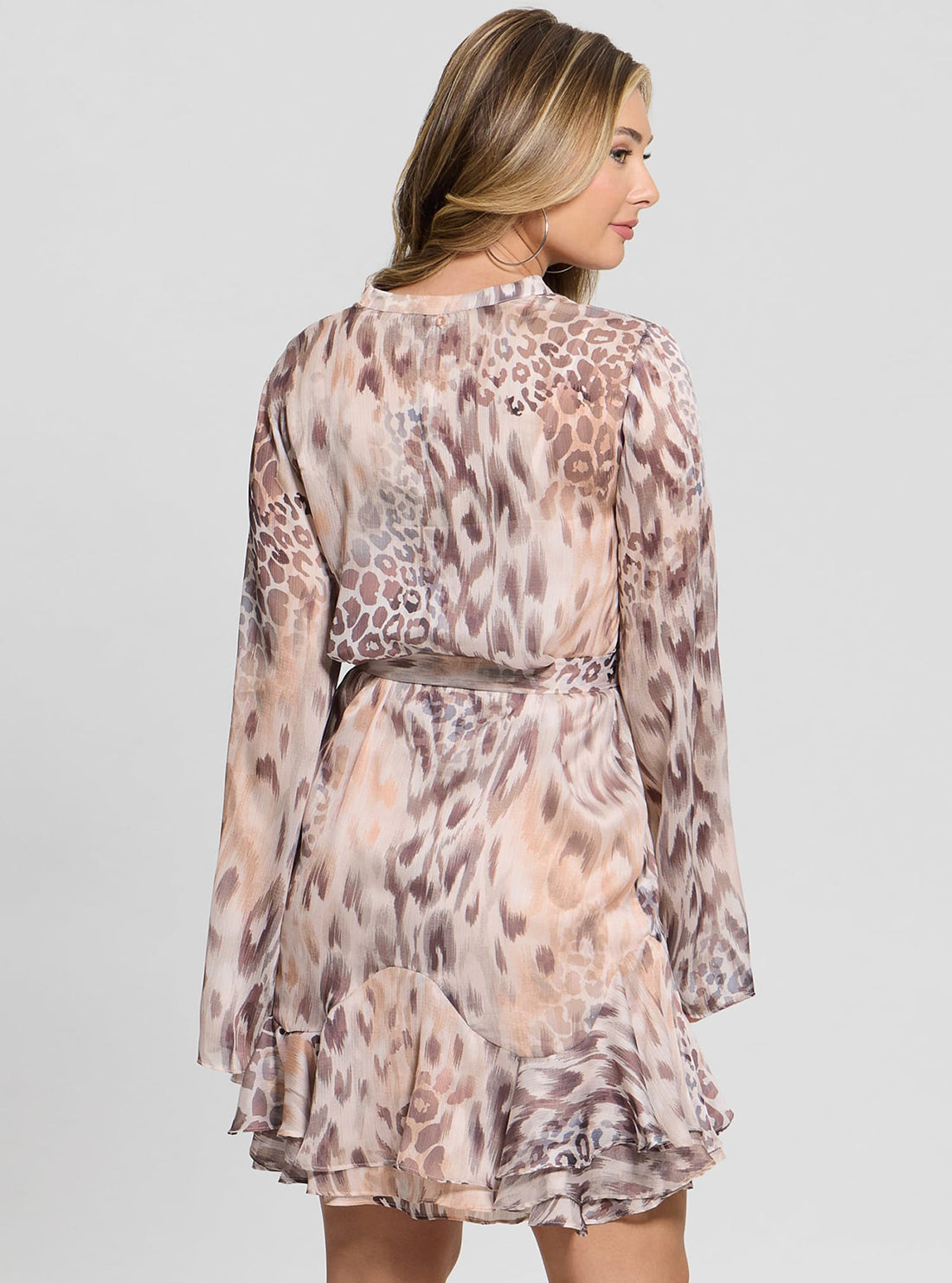 Pink Sibilla Belt Mini Dress