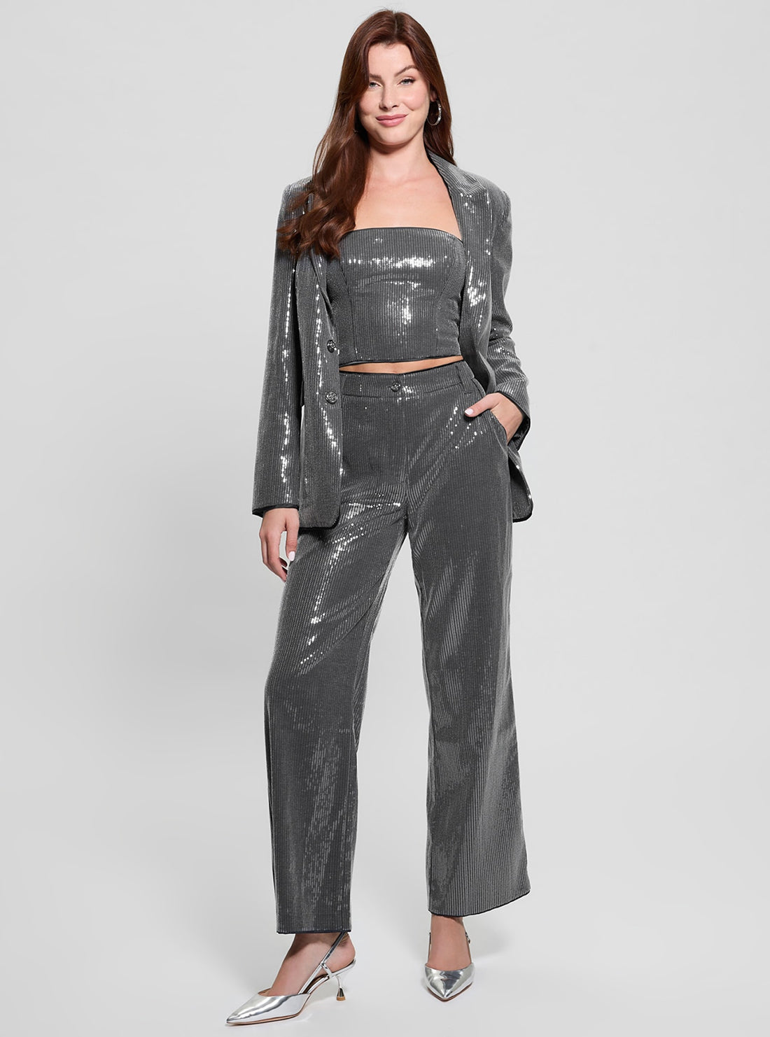 Silver Doris Blazer