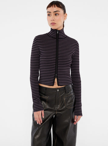 Guess Originals Black Stripe Sweater