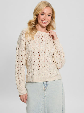 Beige Tawnya Knit Jumper