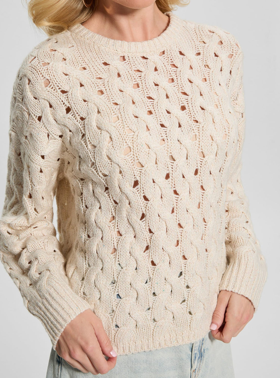 Beige Tawnya Knit Jumper