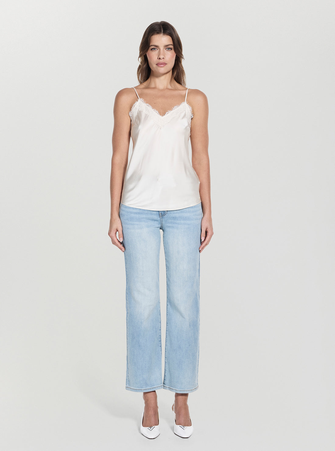 White Tullia Camisole Top