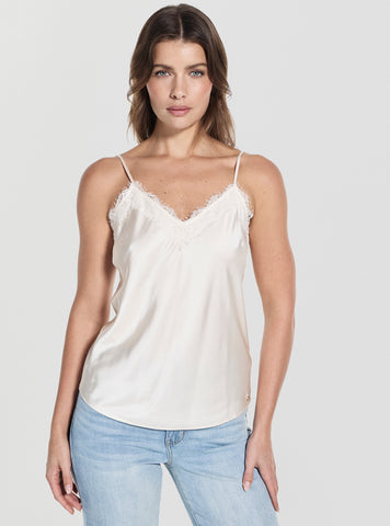White Tullia Camisole Top
