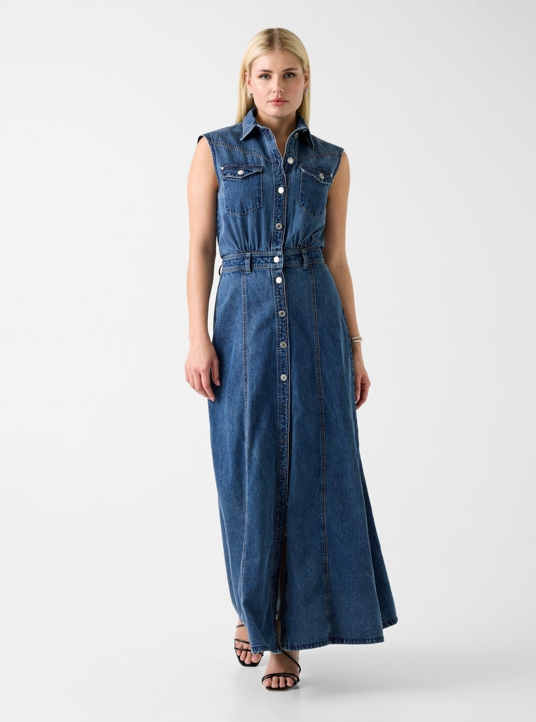 guess denim dress with belt Guess | Dresses | Guess Denim Strapless Dress