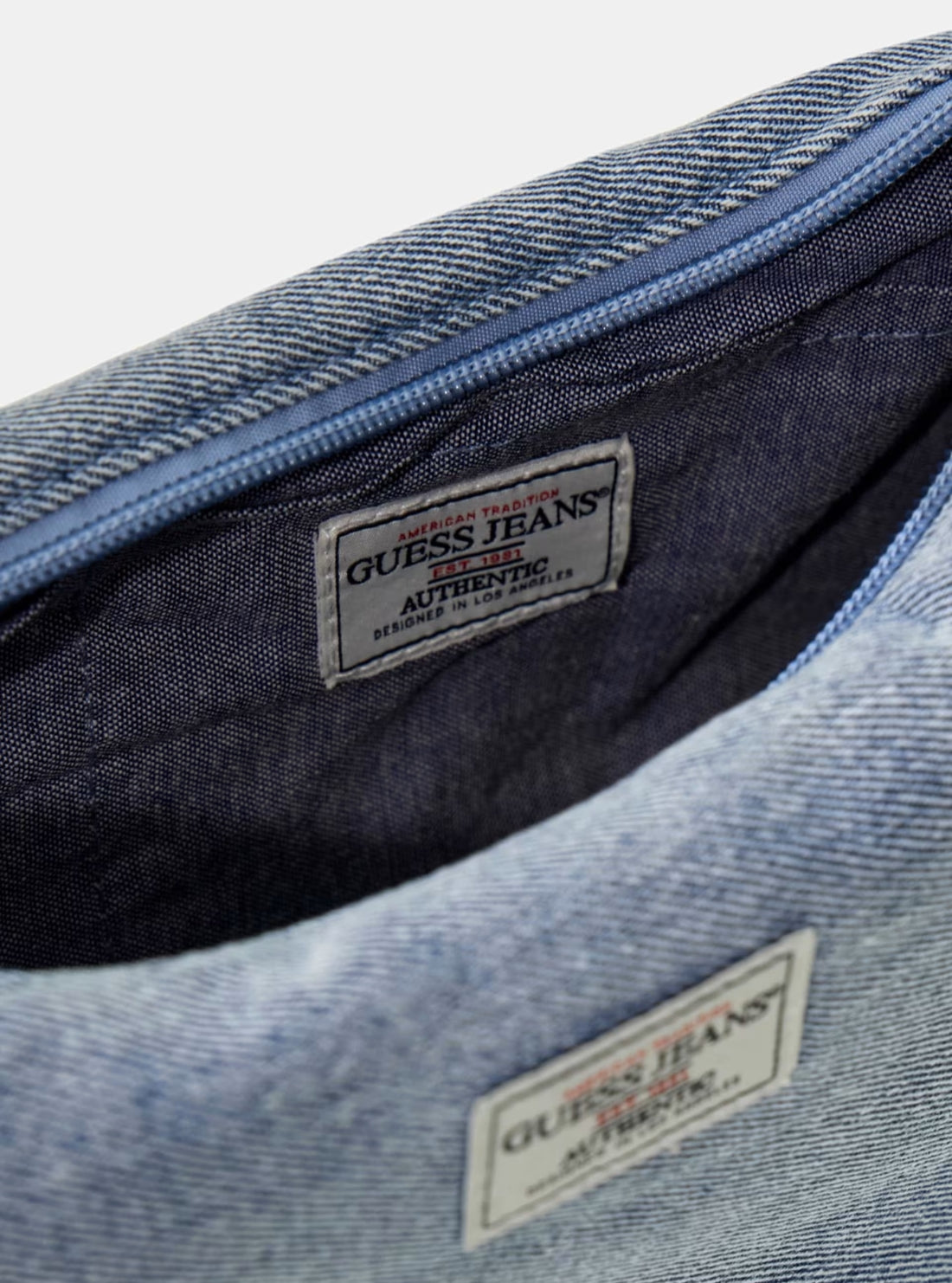 Guess Jeans Denim Crossbody Bag W6GZB6WF8V1 Detail View