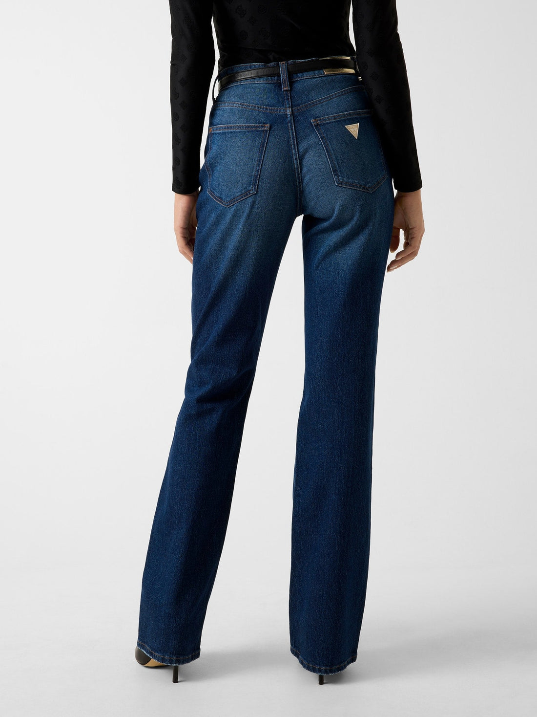 Green 80s Straight Jeans