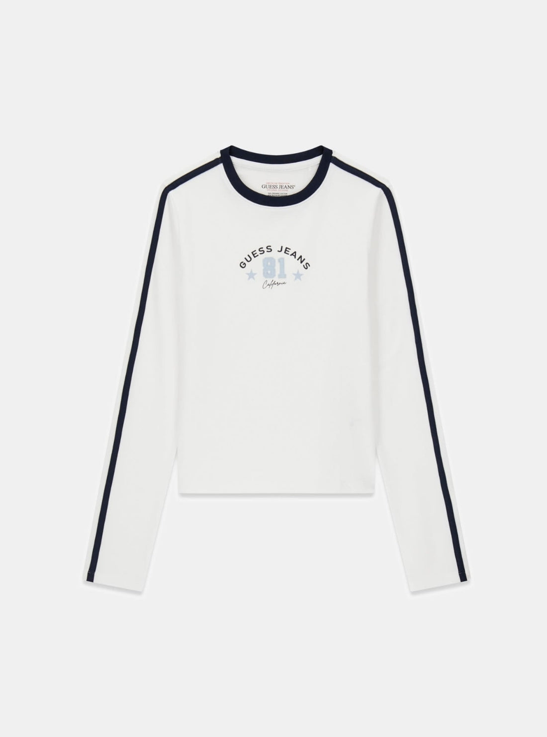 Guess Jeans White 81 Star Baby T-Shirt W6RI17J1314 Flatlay