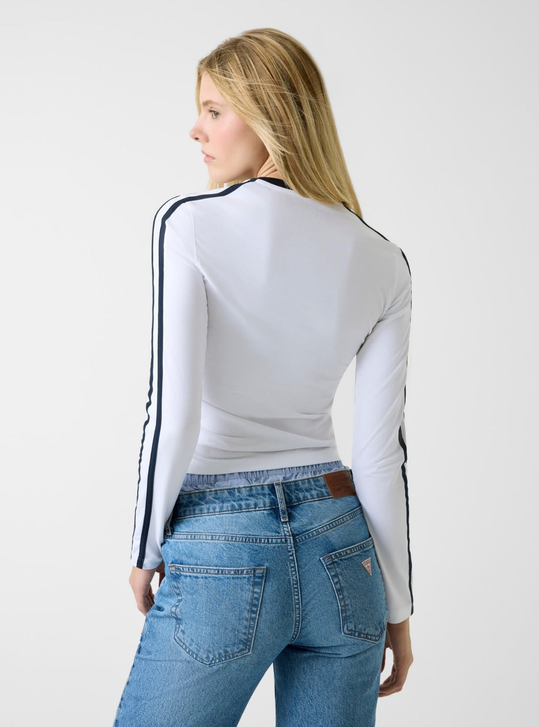 Guess Jeans White 81 Star Baby T-Shirt W6RI17J1314 Back View