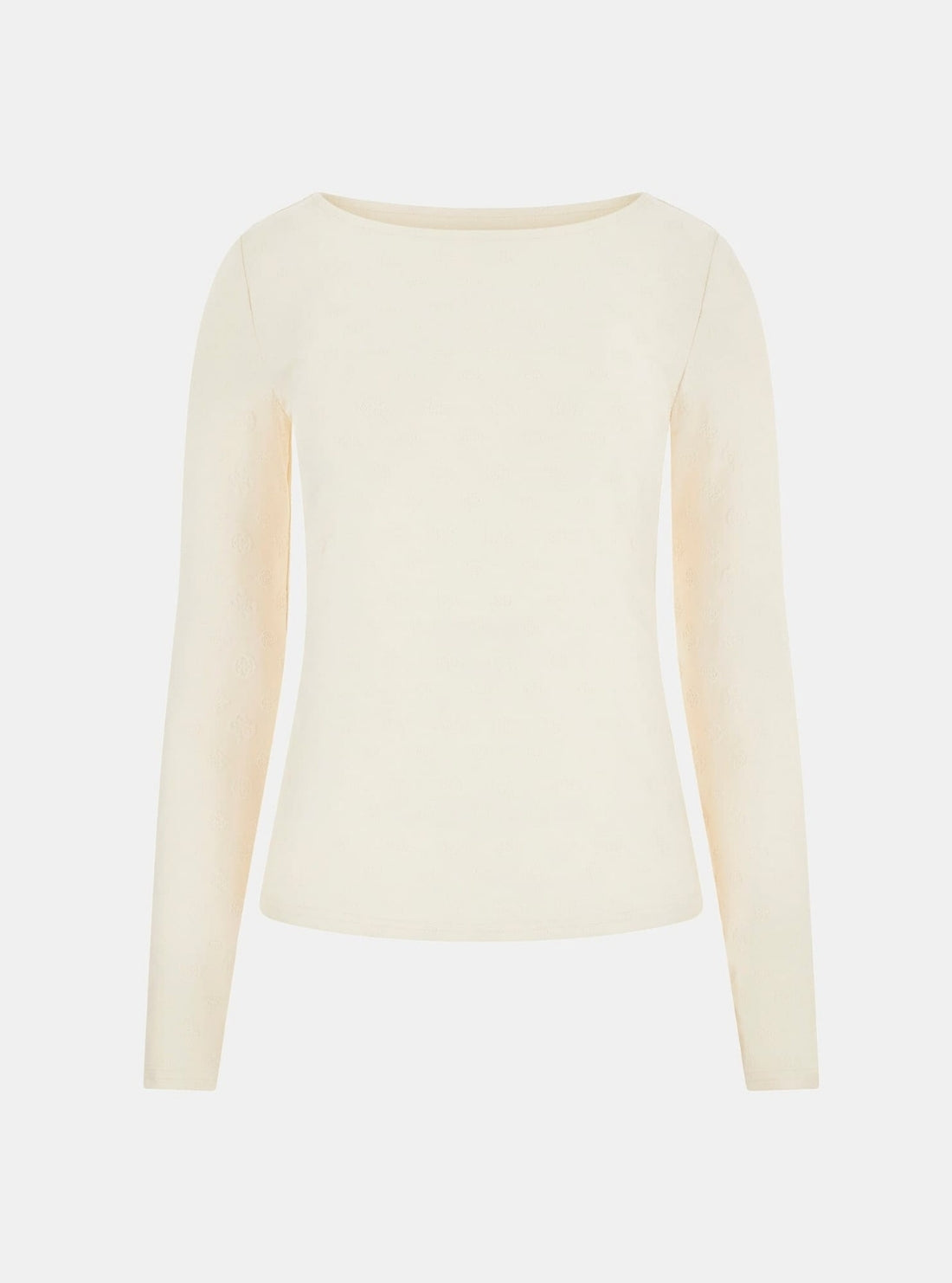 GUESS Womens White Nadene Scoop Back Top W6RP46KA660 Flatlay