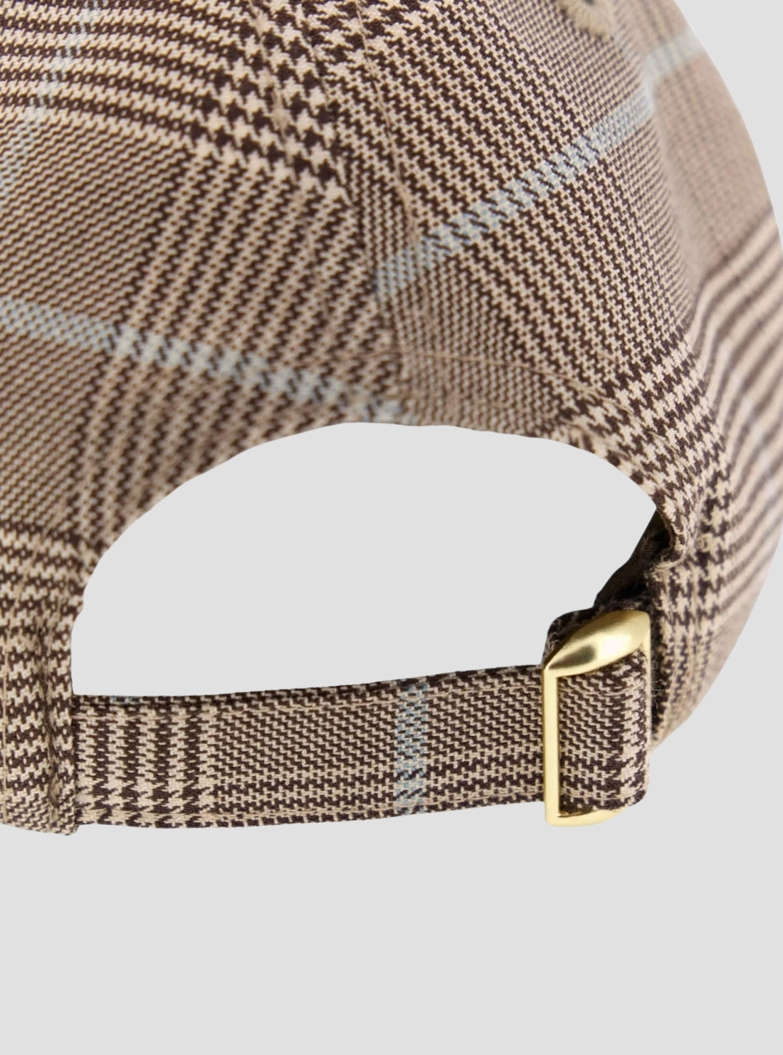 GUESS Womens Multi Prince of Wales Checked Cap W6RZ03WJ642 Detail View1