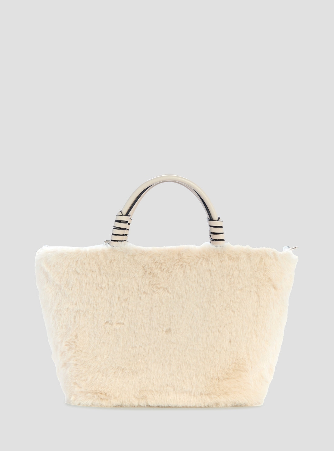 GUESS Womens White Shaida Tote Bag WE814322 Back View