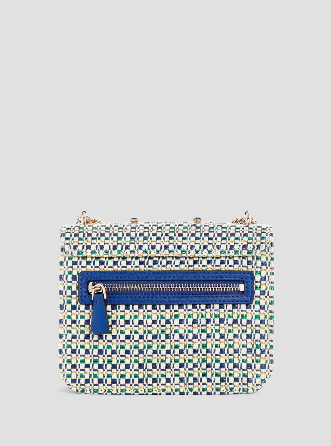 Blue Beauvoir Crossbody Bag