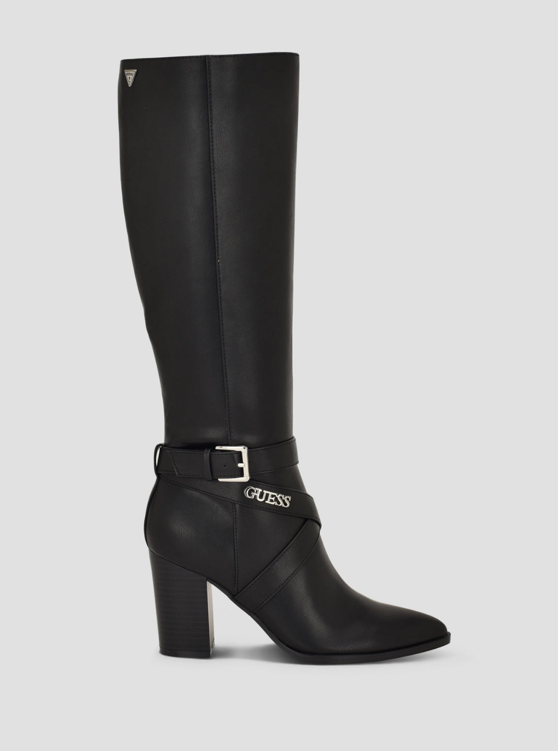 GUESS Footwear Black Weldy Knee-High Boots WELDY2 Side View_2