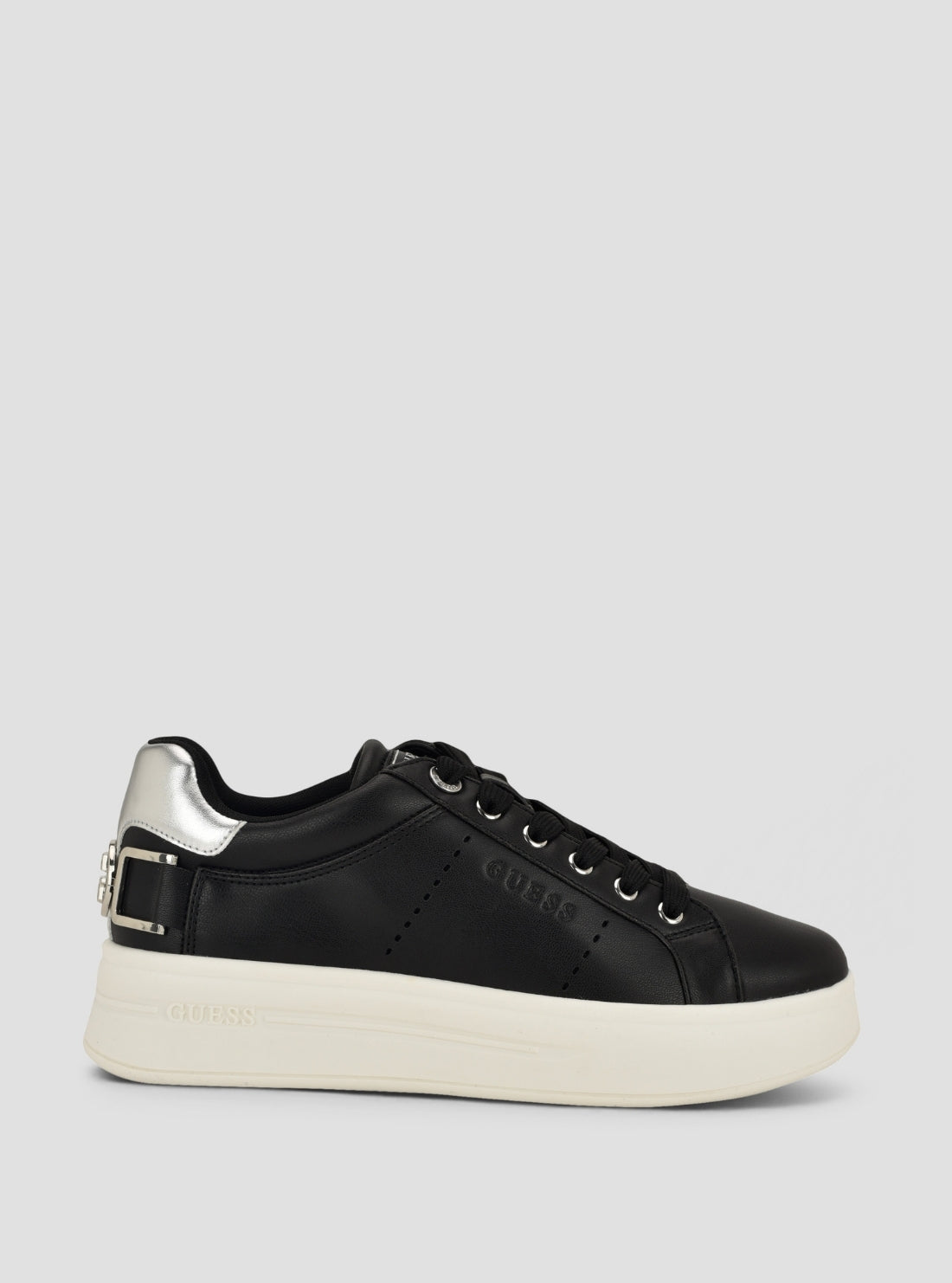 GUESS Footwear Black Wesli Sneakers WESLI Side View