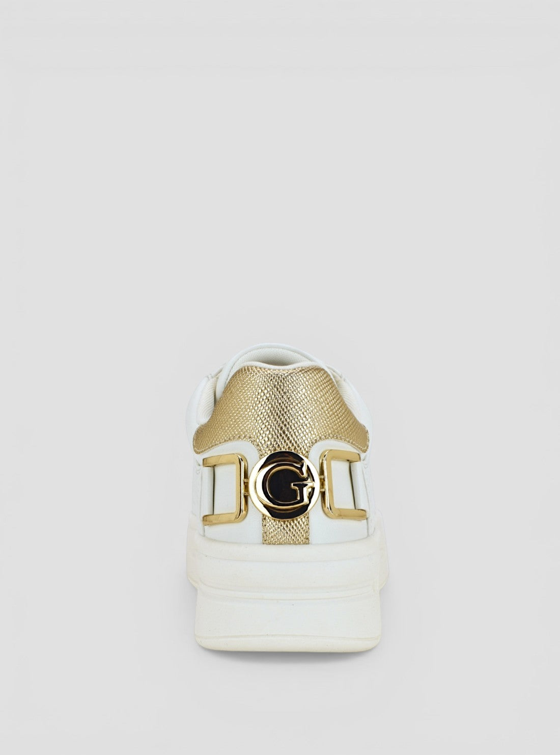 GUESS Foorwear White Wesli Sneakers WESLI Back View