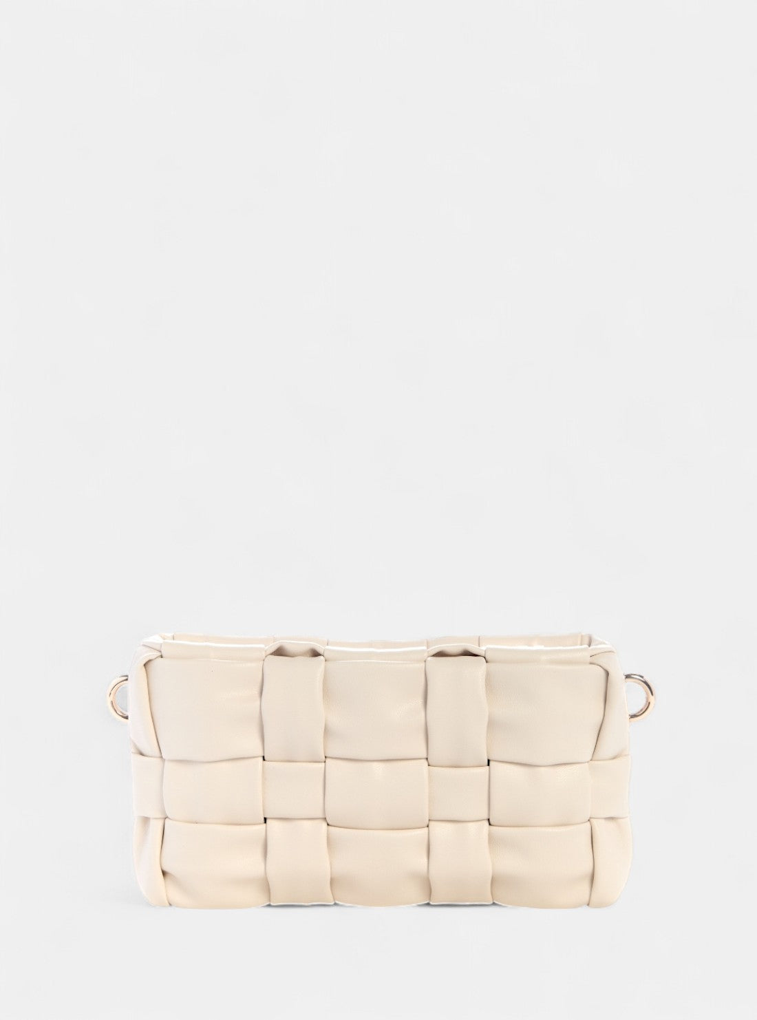 GUESS Womens White Marion Mini Crossbody Bag WG807272 Back View