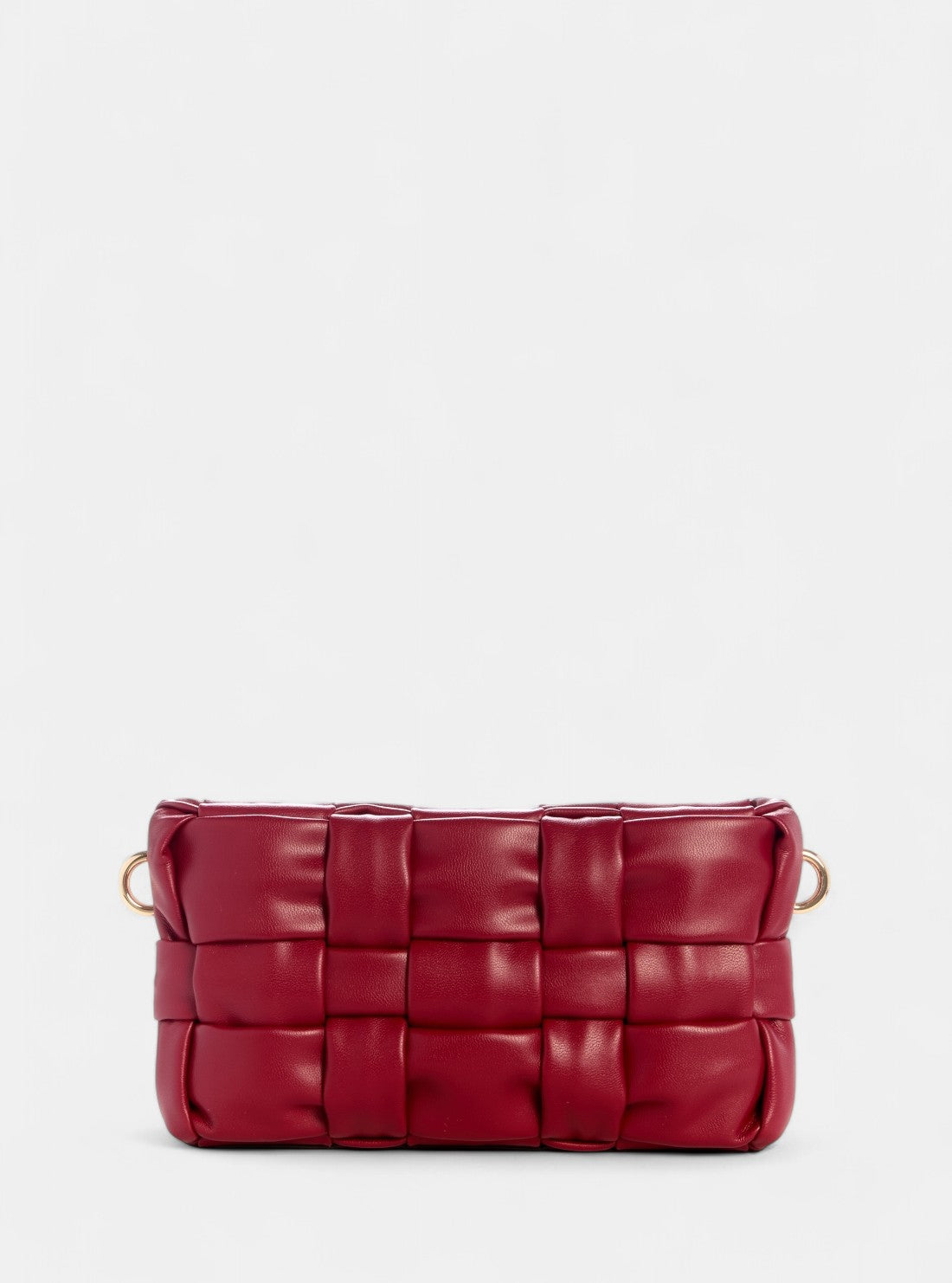 GUESS Womens Red Marion Mini Crossbody Bag WG807272 Back View