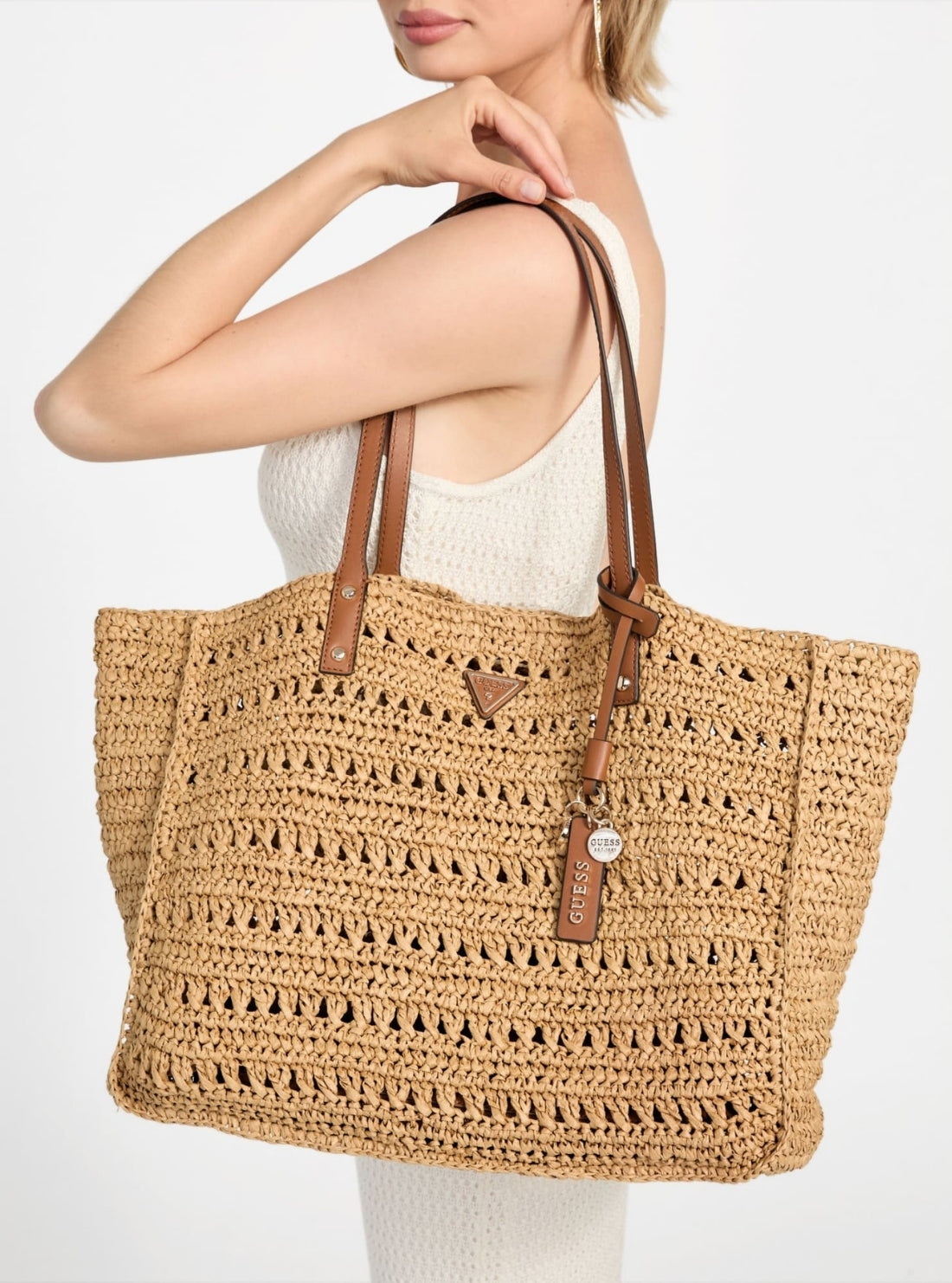 Brown Irene Large 2 In 1 Tote Bag | GUESS