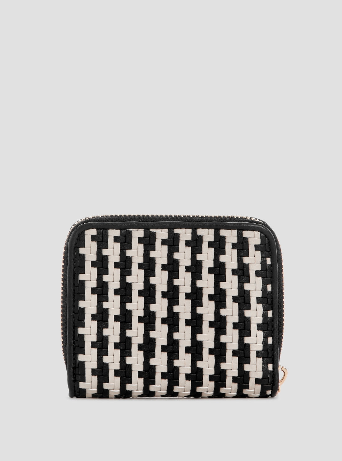 GUESS Womens Black Multi Mirema Small Zip Around Wallet WG9631137 Back View