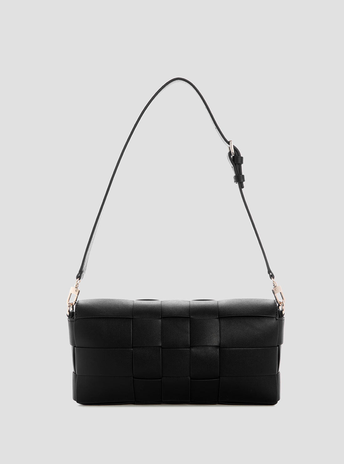 GUESS Women's Black Maylee Shoulder Bag WG966119 Back View