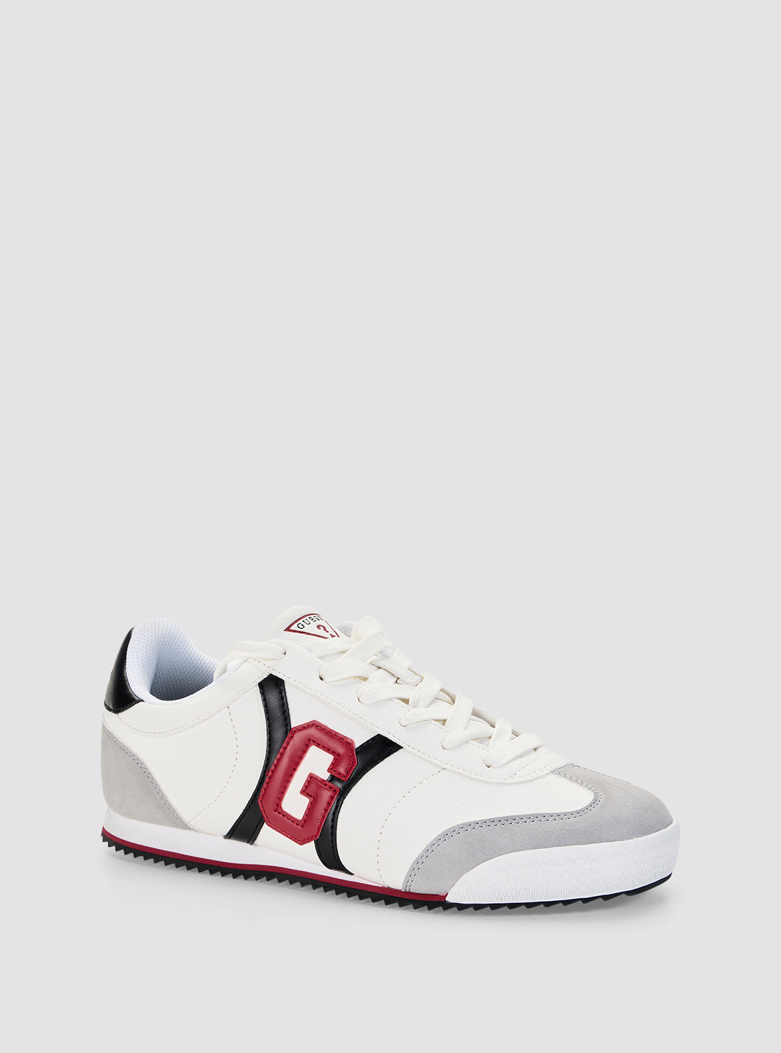 GUESS Footwear White Winford Sneakers WINFORD8 Front Side View