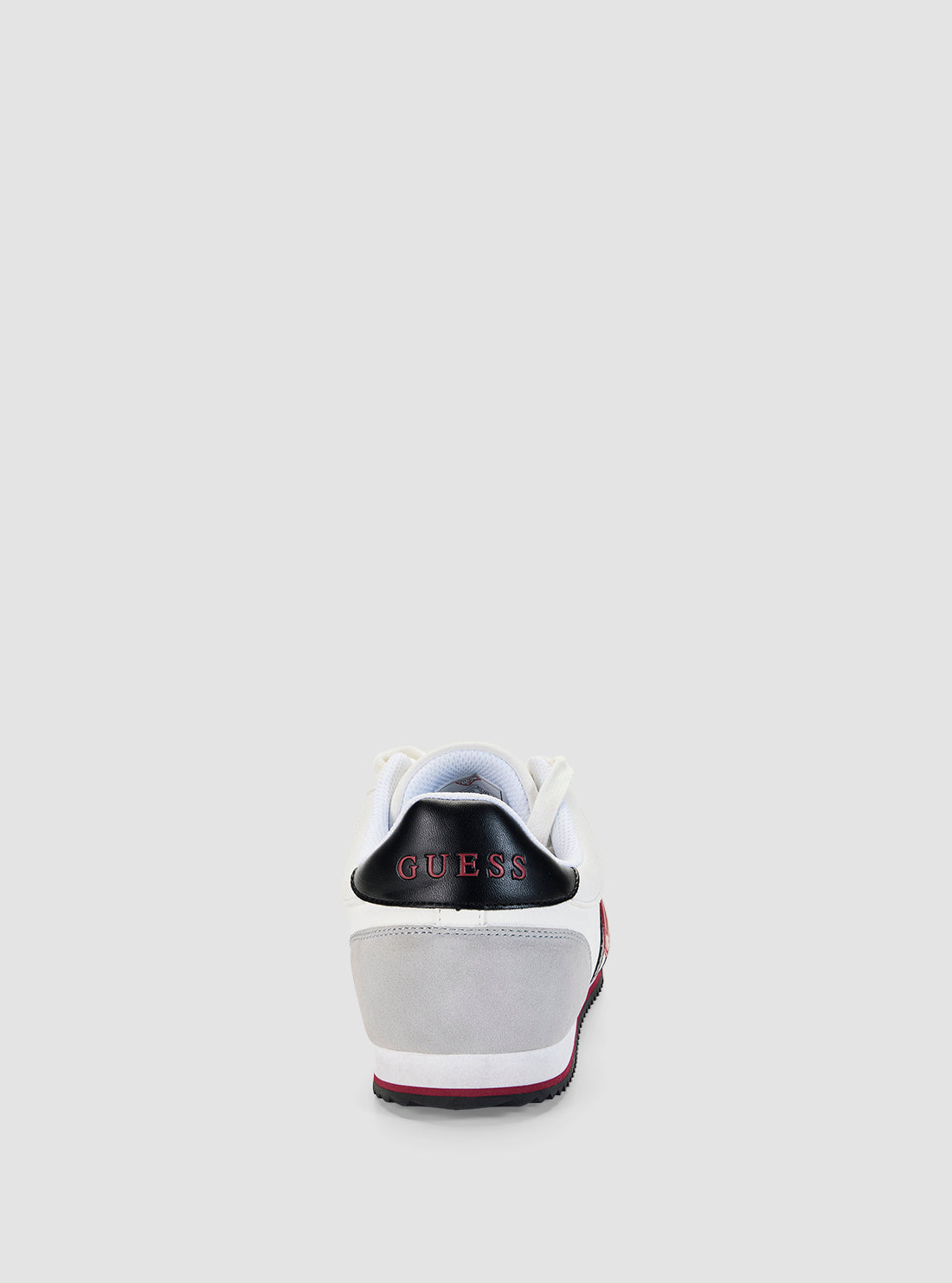 GUESS Footwear White Winford Sneakers WINFORD8 Back View