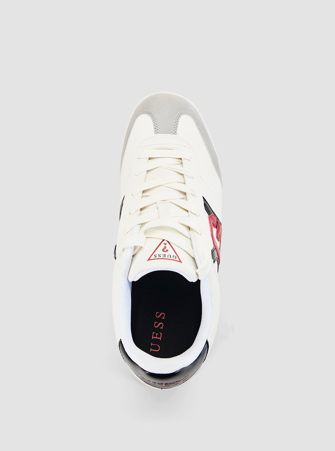 GUESS Footwear White Winford Sneakers WINFORD8 Top View