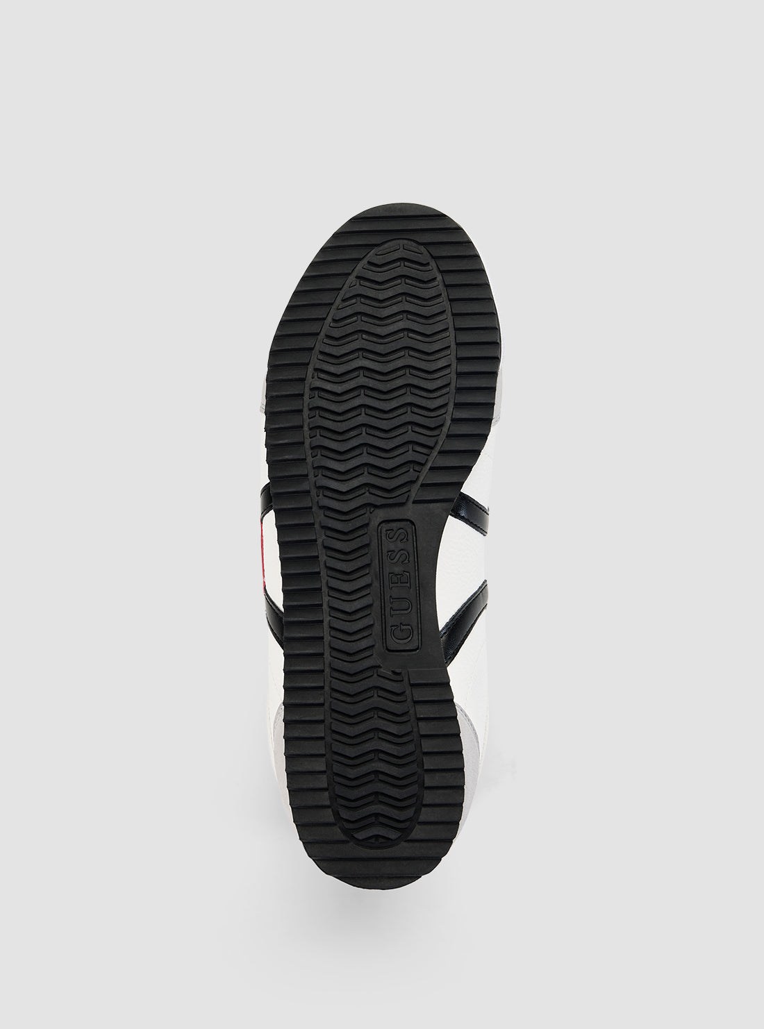 GUESS Footwear White Winford Sneakers WINFORD8 Bottom View