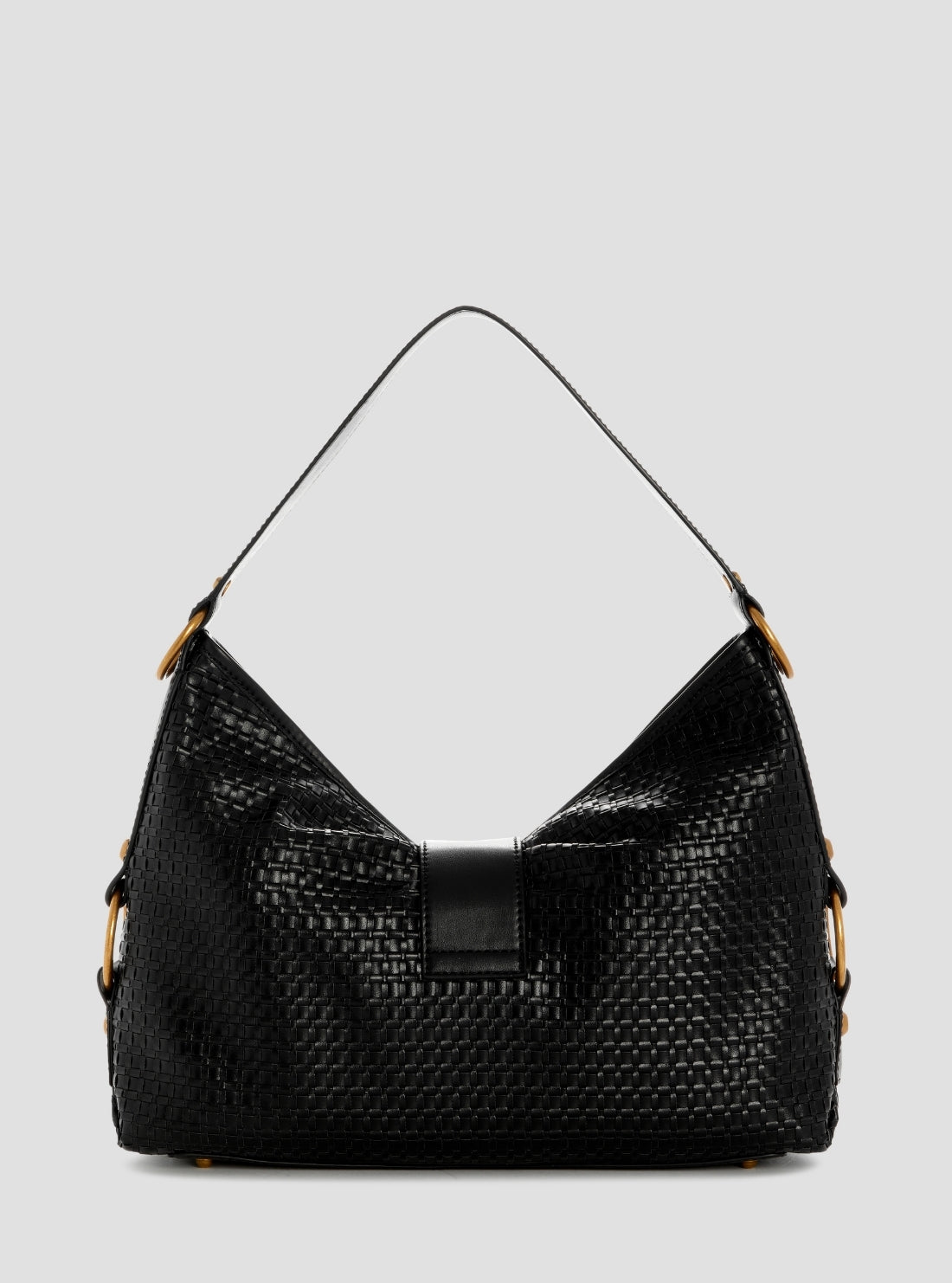 GUESS Womens Black Camden Shoulder Bag WW930818 Back View