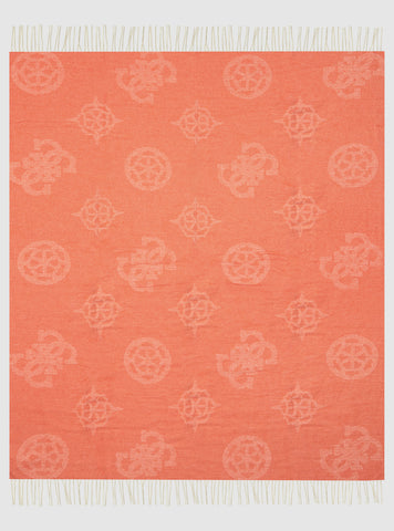 Orange Logo Blanket