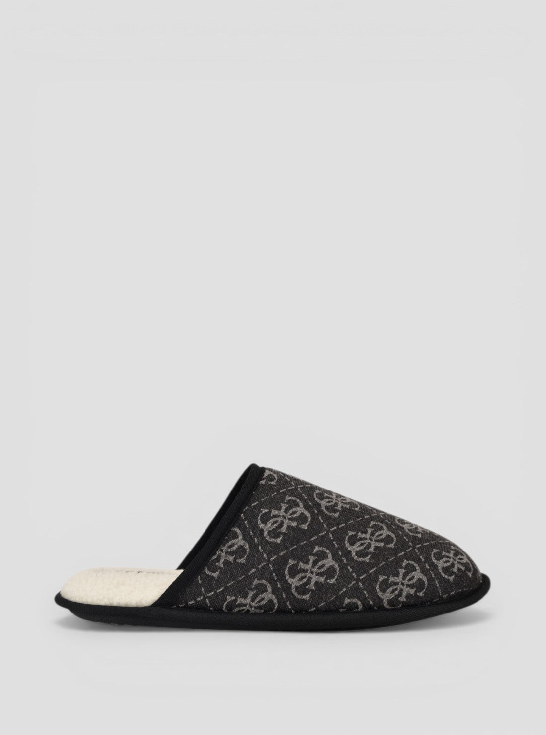 GUESS Footwear Black Logo Xellen Slippers XELLEN Side View1