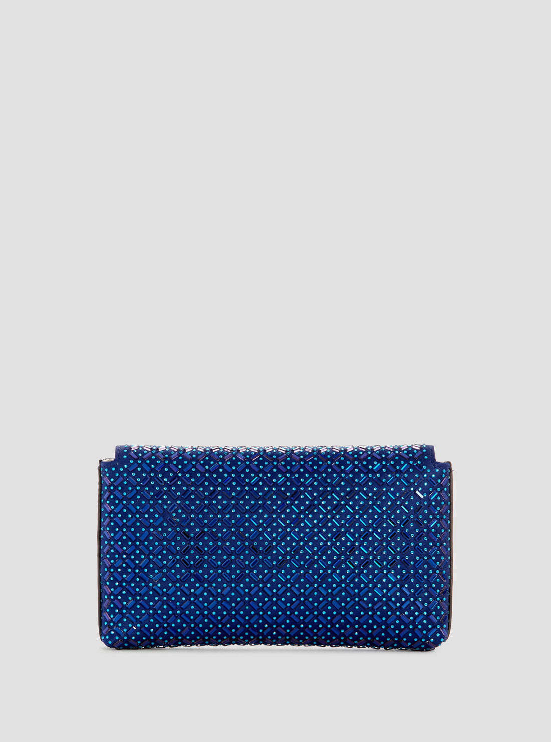 Blue Zalina Clutch Bag