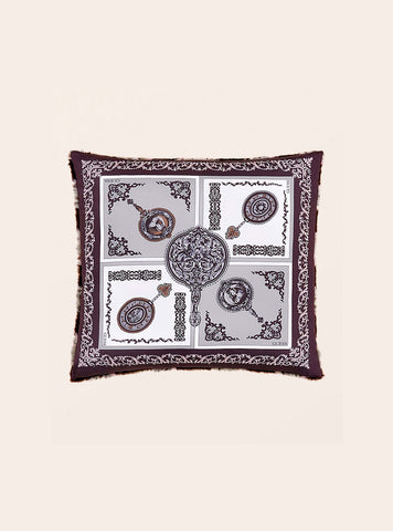 Brown Multi Helma Pillow