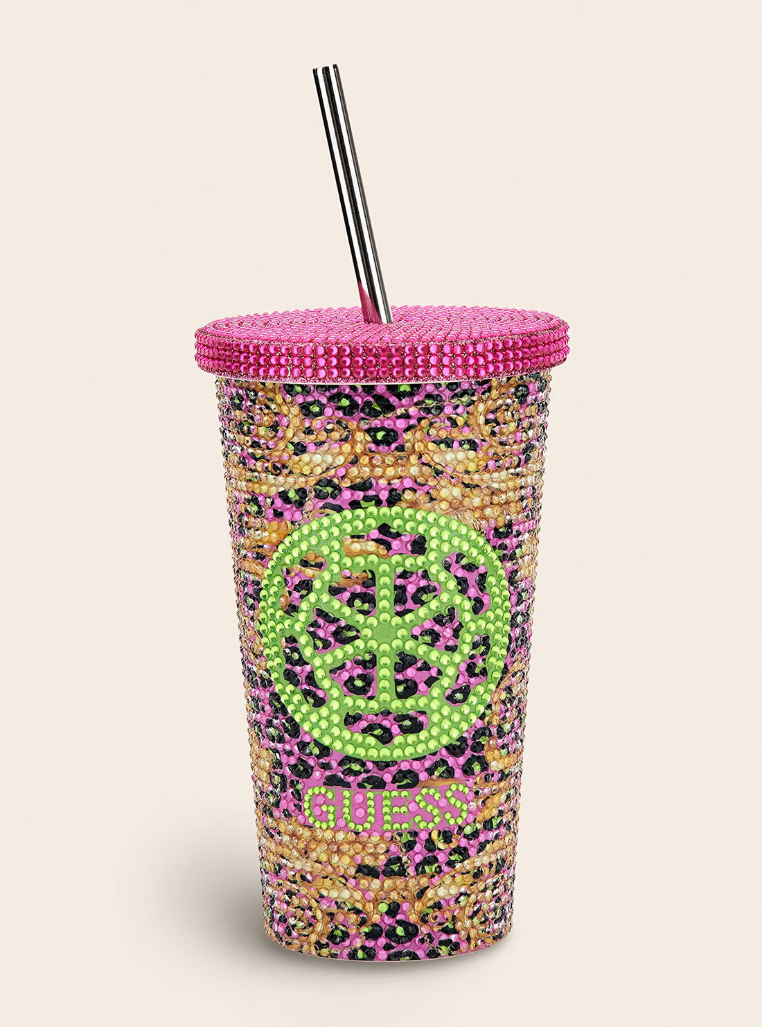 Pink Lime Logo Travel Tumbler Cup