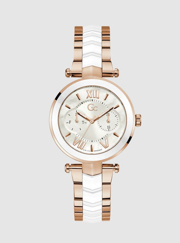 GUESS Watches White GC Illusion Watch Y92005L1MF Front View