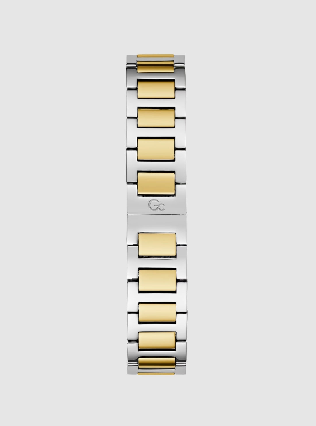 GUESS Womens Silver Gold GC Coussin Shape Lady Watch Y98008L1MF Back View