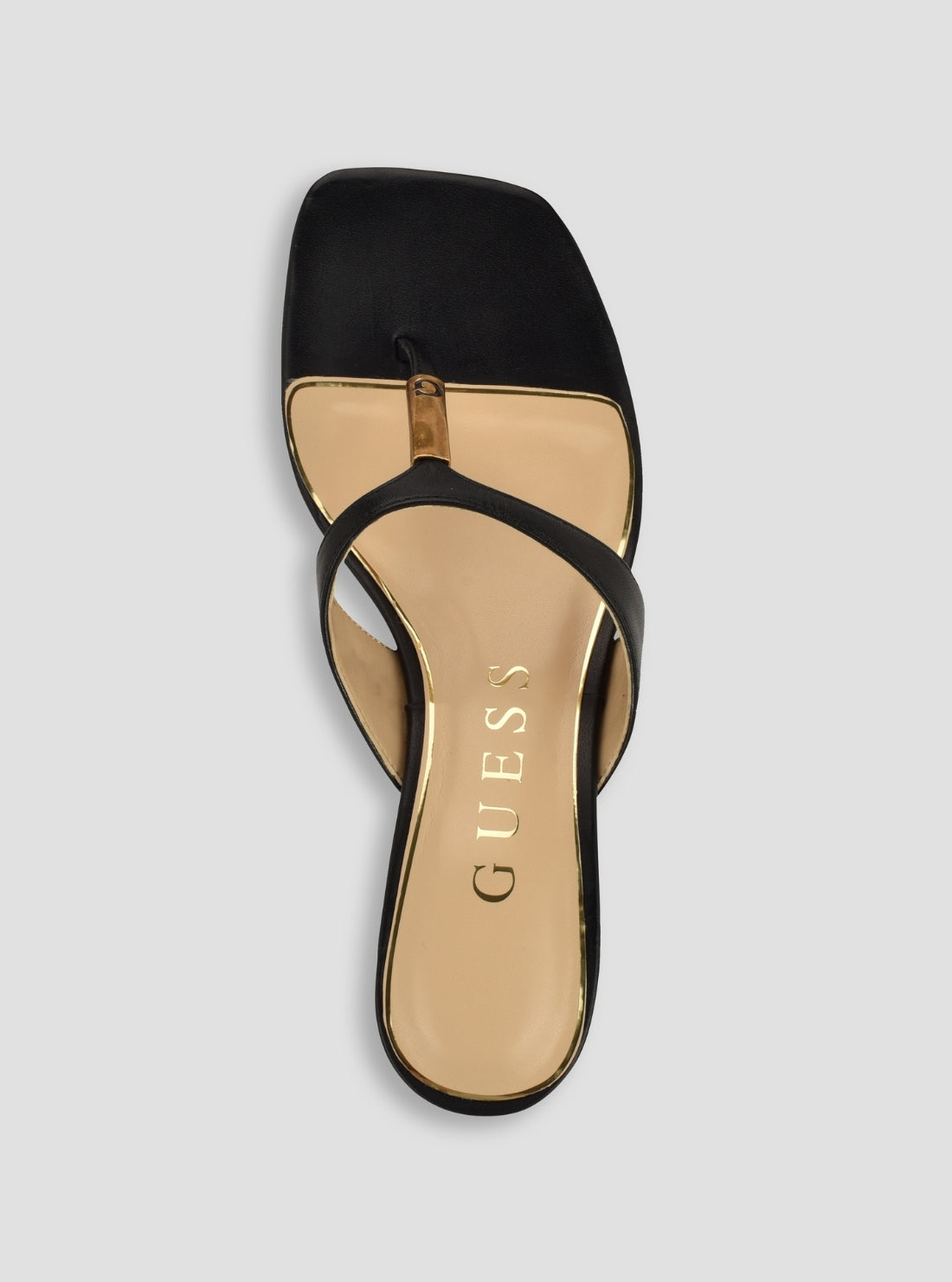 GUESS Footwear Black Yaiza Heels YAIZA Top View