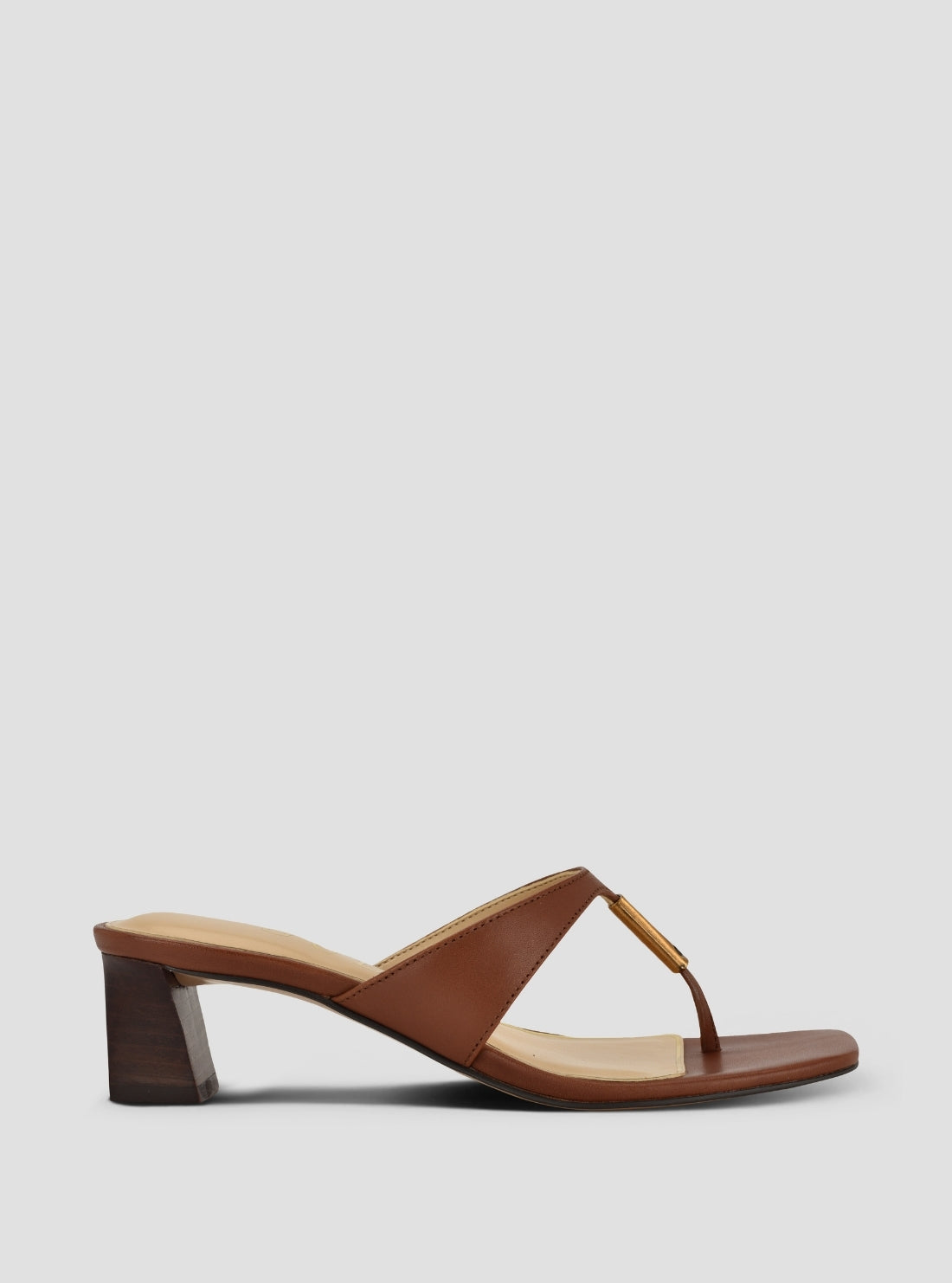 GUESS Womens Medium Brown Yaiza Heels YAIZA Side View2